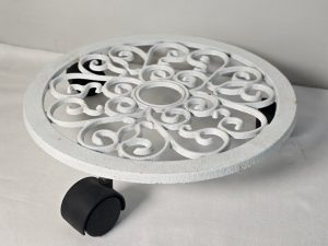 Gėlių padėklas su ratukais